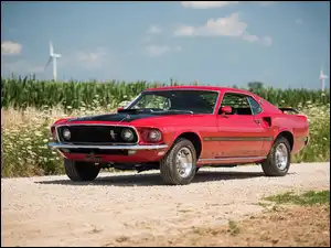 Zabytkowy Ford Mustang rocznik 1969