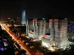 Noc, Chiny, Pekin, Miasto