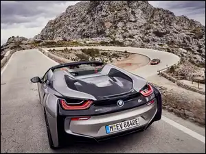 BMW i8, Droga, Góry