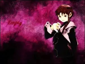 czarno-biały strój, Serial Experiments Lain