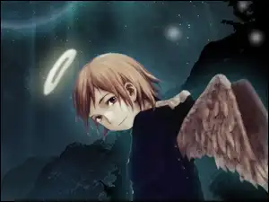 postać, Haibane Renmei, aureola, anioł