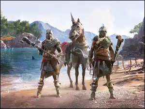 Rycerze z gry Assassins Creed Odyssey