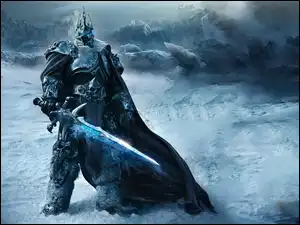 World of Warcraft Wrath of the Lich King, Gra, Arthas, Miecz, Postać, Król Lisz