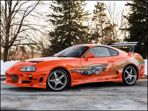 Pomarańczowa, Toyota Supra