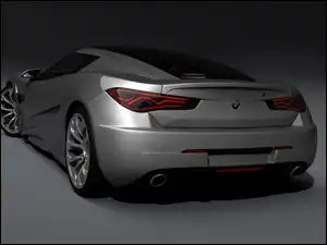 lampy LED, BMW M9, tył