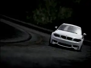 Zakręt, Białe, BMW M3 E46