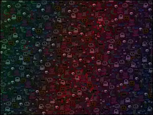 Symbole, Halloween, Tekstura, Tło